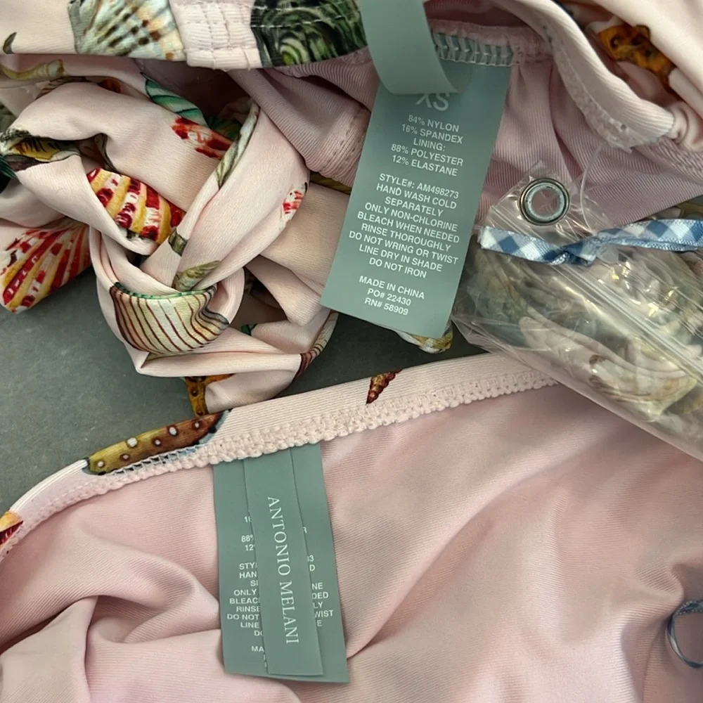 Top And Bottom ANTONIO MELANI x Jennifer Sumko Swim Wear. - Picture 7 of 9